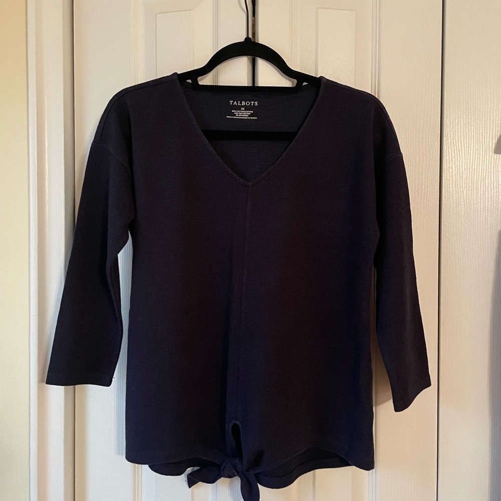 Cotton/polyester top